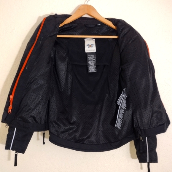 Harley-Davidson® Women's Triple Vent System Waterproof Textile Riding Jacket - Picture 14 of 16